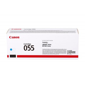 Тонер-картридж CANON Cartridge 055 C (cyan) (3015C002)