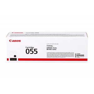 Тонер-картридж CANON Cartridge 055 BK (3016C002)