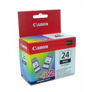 Картридж CANON CAN BCI-24 Black 2шт