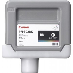 Картридж CANON PFI-302BK Black  300 мл (2216B001)