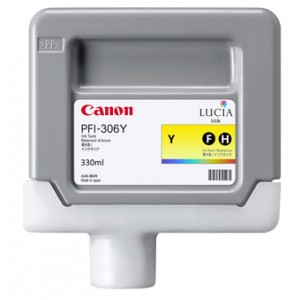 Картридж CANON PFI-306Y Yellow 330 мл (6660B001)