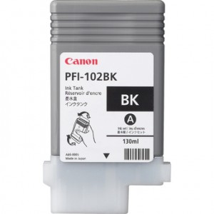 Картридж CANON PFI-102BK Black  130 мл (0895B001)