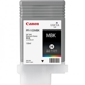 Картридж CANON PFI-103MBK Matte Black 130 мл (2211B001)