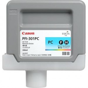 Картридж Картридж CANON Photo Cyan PFI-301PC (фото голубой) пигментный