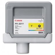 Картридж Картридж CANON Yellow PFI-301Y (желтый) пигментный