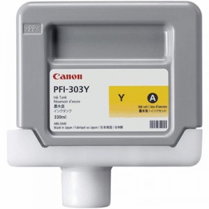 Картридж CANON PFI-303Y Yellow 330 мл (2961B001)