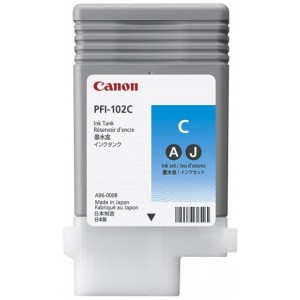 Картридж CANON PFI-102C Cyan 90 мл (0896B002)