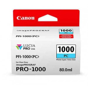 Картридж CANON PFI-1000PC Photo Cyan 80 мл (0550C001)